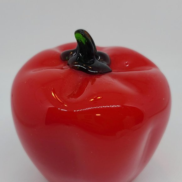 Art Glass Red Pepper - Picture 3 of 3